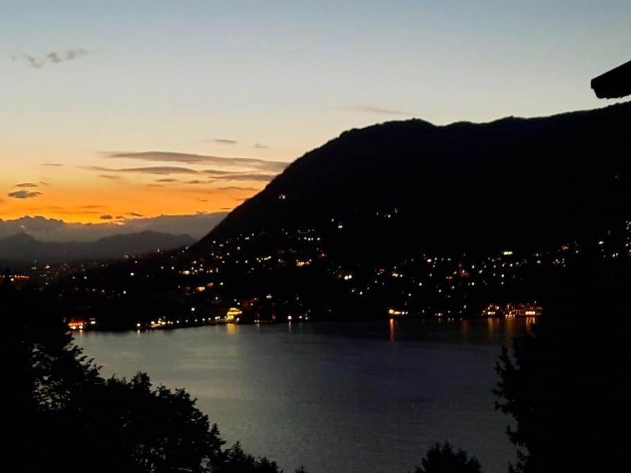Luxury Room La Terrazza Sul Lago Di Como Blevio Exterior foto
