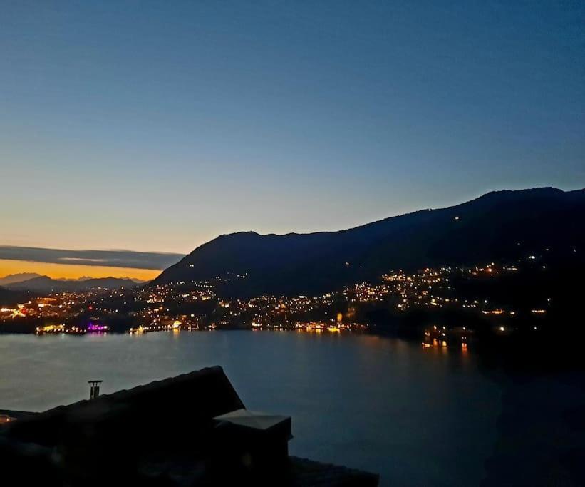 Luxury Room La Terrazza Sul Lago Di Como Blevio Exterior foto