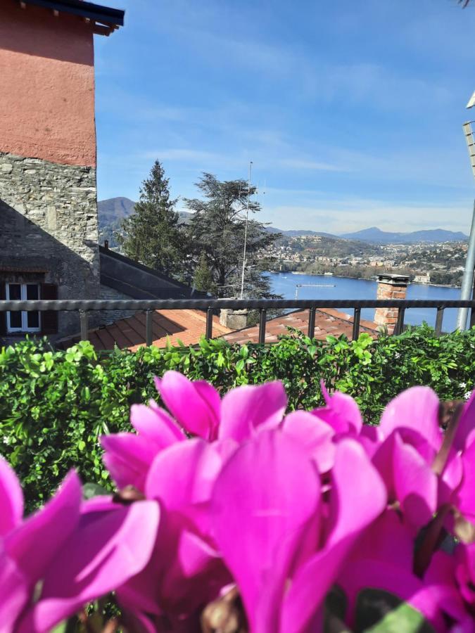 Luxury Room La Terrazza Sul Lago Di Como Blevio Exterior foto