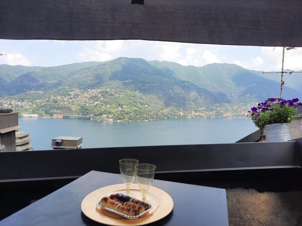 Luxury Room La Terrazza Sul Lago Di Como Blevio Exterior foto